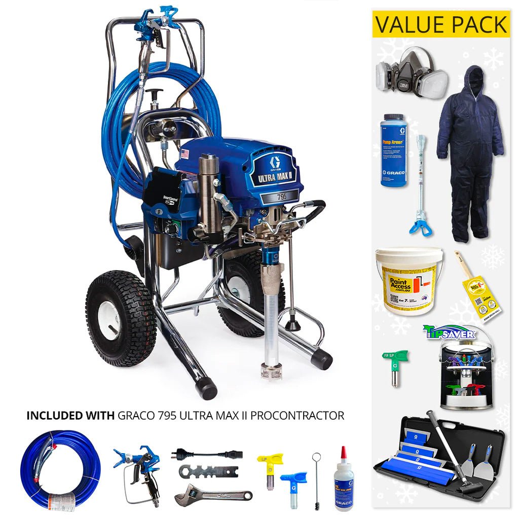 Graco Ultra 695PC - 795PC - 1095PC Pro Contractor Electric Airless Sprayer