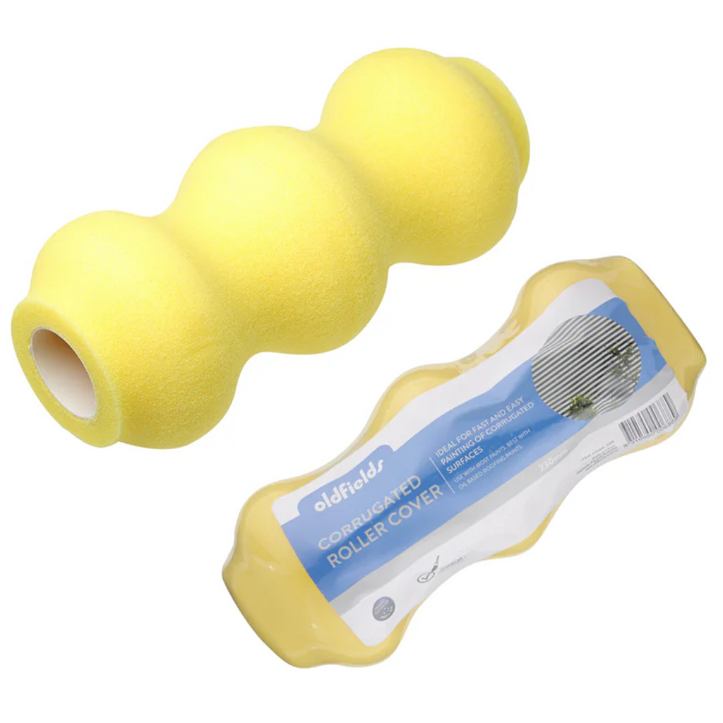 Oldfields Corrugated Roof Foam Roller Cover 230mm