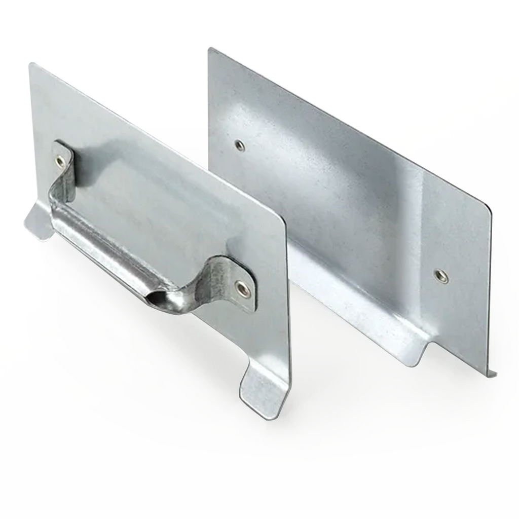 iQuip Heavy Duty Metal Door Stackers - Door Spray Finish 22DSM2 (one pair of 2 stackers)