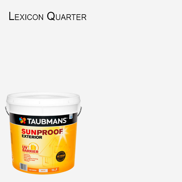 Taubmans Sunproof Low Sheen 15L Self Priming  113200/15L