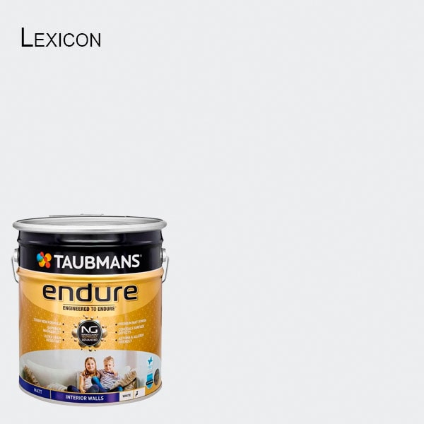 Taubmans Endure Matt  - 10L - Interior Wall Paint  124100/10L