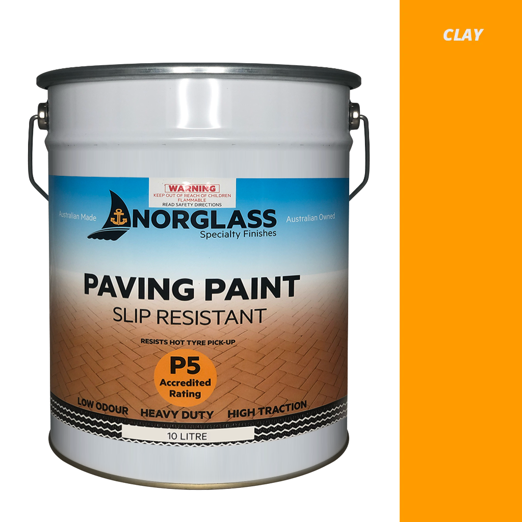 NORGLASS Slip Resistant Paving Paint - 10L