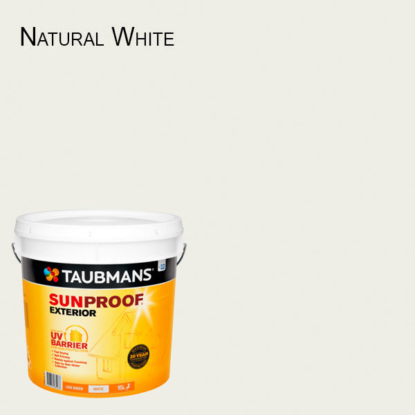 Taubmans Sunproof Low Sheen 15L Self Priming  113200/15L