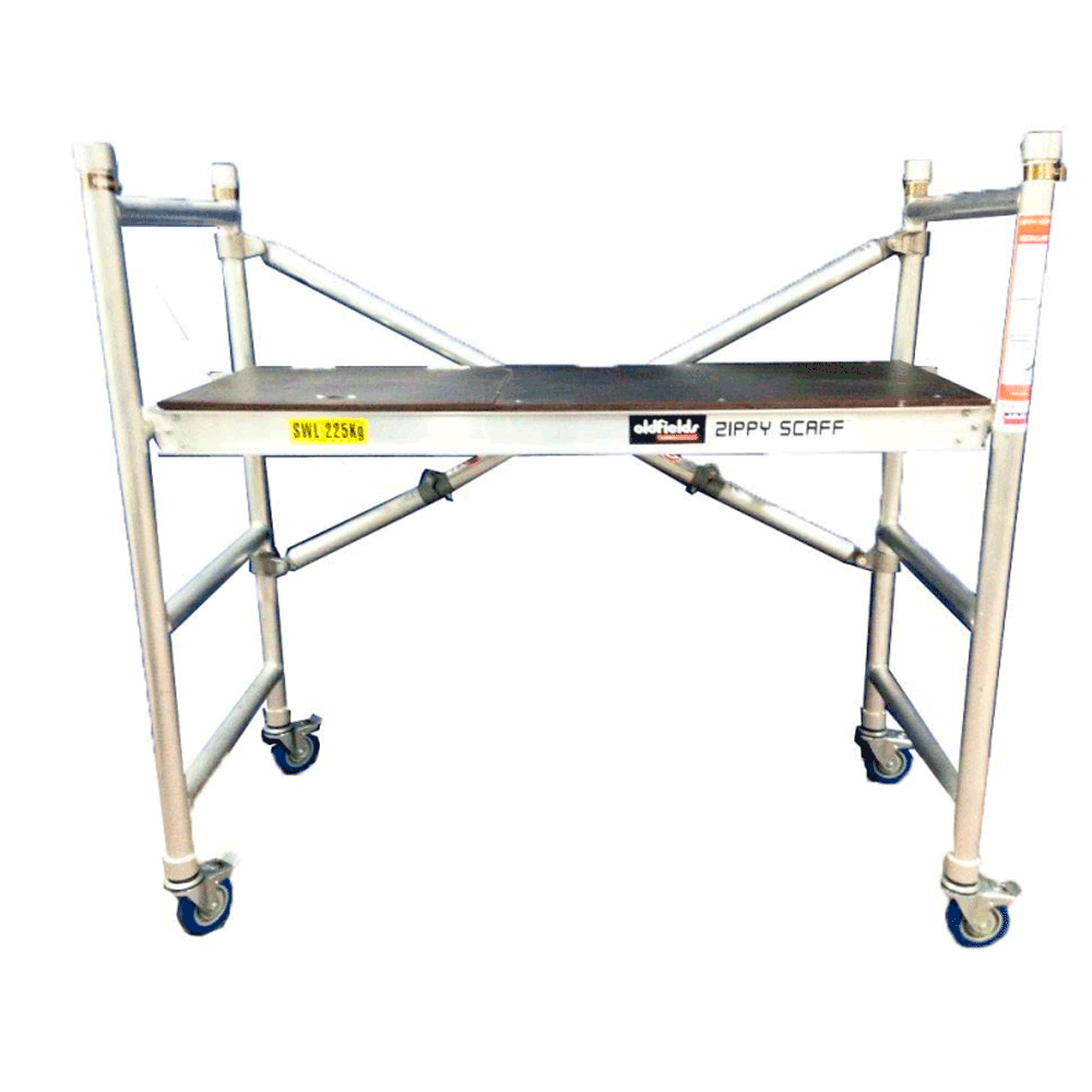Oldfields Aluminium MINI Zippy Scaffold Base Unit 1.2m