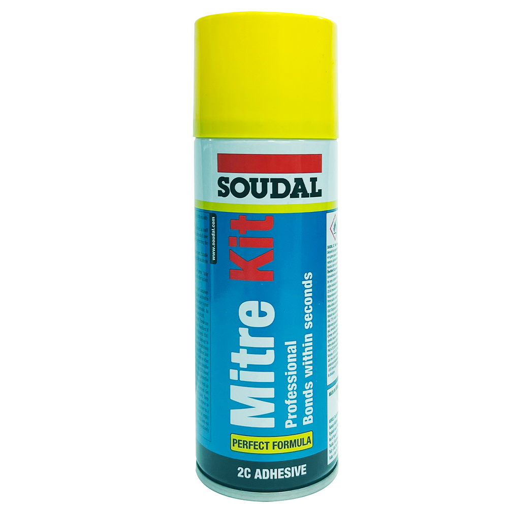 Soudal  Super Glue 2C Adhesive Mitre Kit