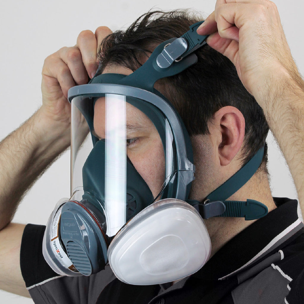 Maxisafe MaxiGuard Full Face Respirator Painters Kit