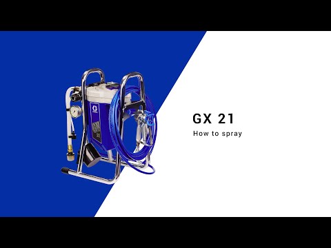 Graco GX 21 Airless Paint Sprayer (17H219) + Value Pack