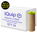 iQuip Envo Pretaped Kraft Masking Paper Refil with Envo Tape Range