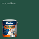 DULUX Wash&Wear Low Sheen Extra Bright (4L)