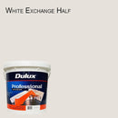 white exchange half