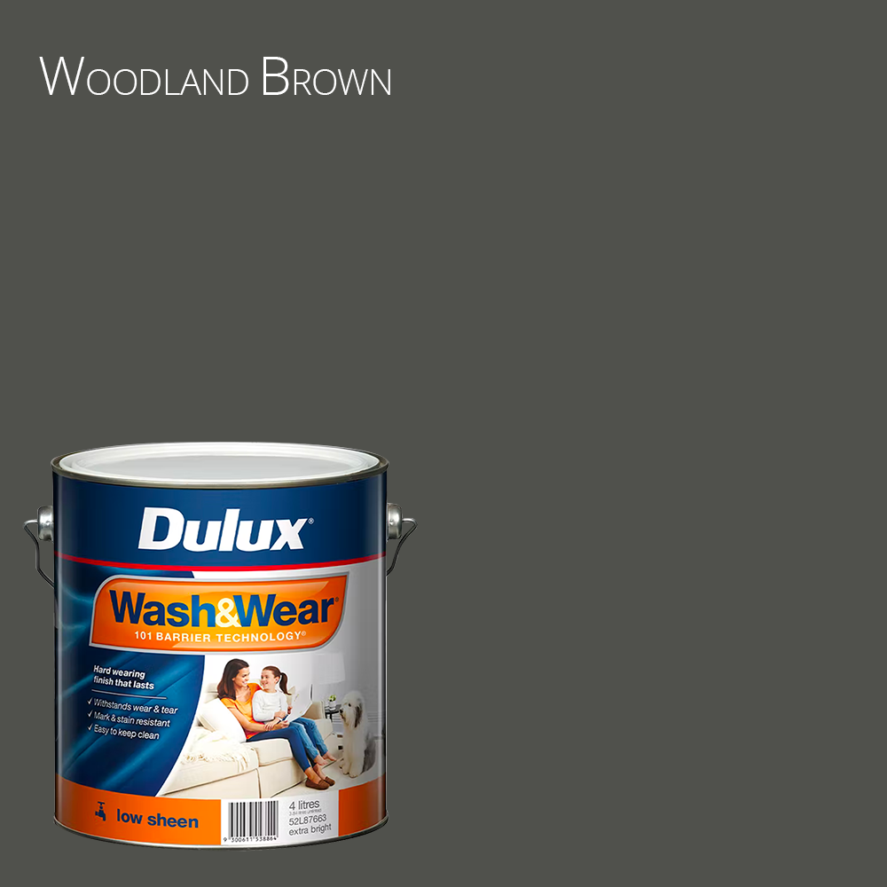 DULUX Wash&Wear Low Sheen Extra Bright 4L