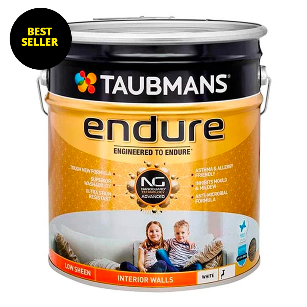 Taubmans Endure Low Sheen - 15L - Interior Wall Paint 124200/15L