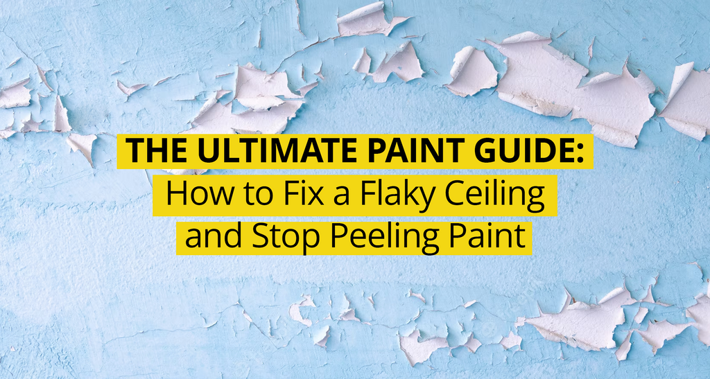 How to Fix a Flaky Ceiling and Stop Peeling Paint PaintAccess