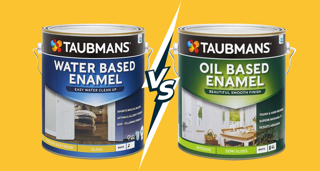 What is the difference between oil based enamel and water based enamel