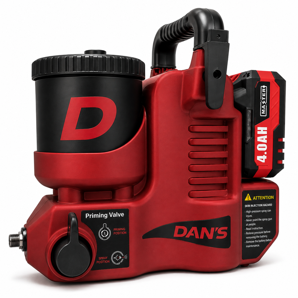 Dan’s Compact  Cordless Airless  Paint Sprayer