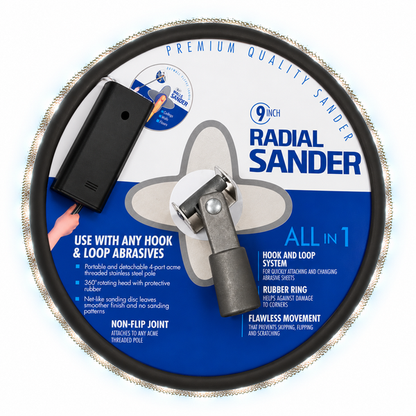 PaintAccess 225mm LED Drywall Pole Sander