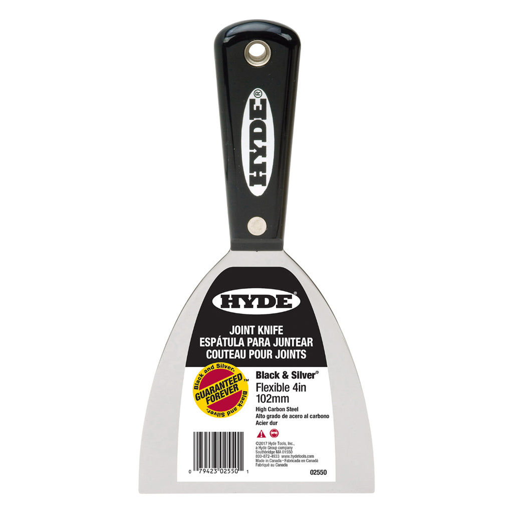 Hyde Flexible High Carbon Steel Black & Silver Joint Knife