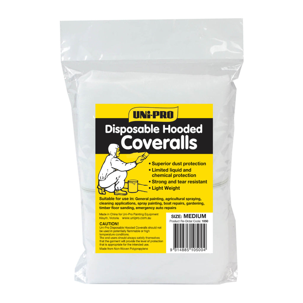 Uni-Pro Disposable Hooded Coveralls - Box of 20