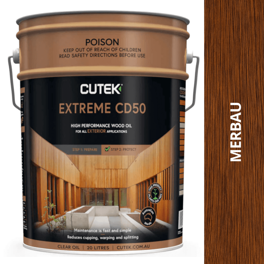 CUTEK Extreme CD50 Decking Oil 20L Range