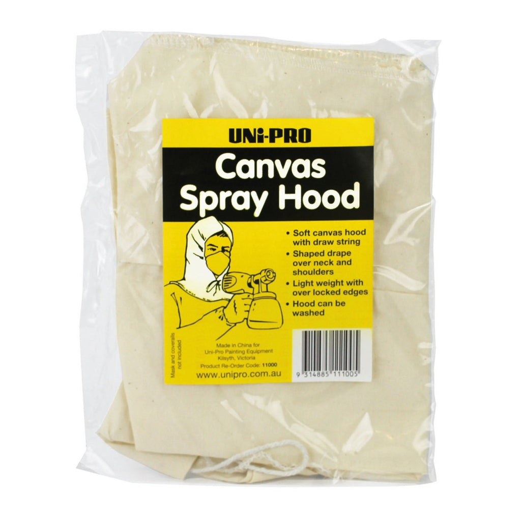 Uni-Pro Canvas Spray Hood with Draw String - Box of 10