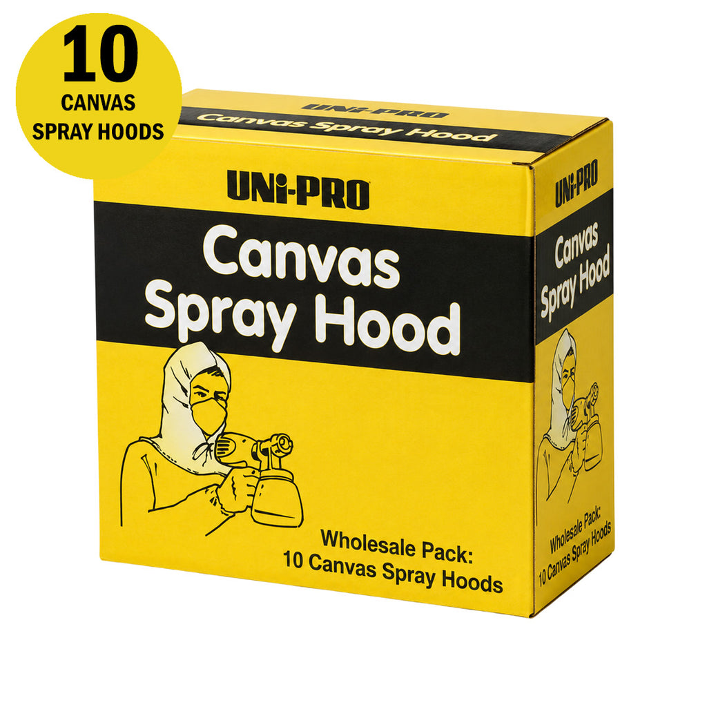 Uni-Pro Canvas Spray Hood with Draw String - Box of 10