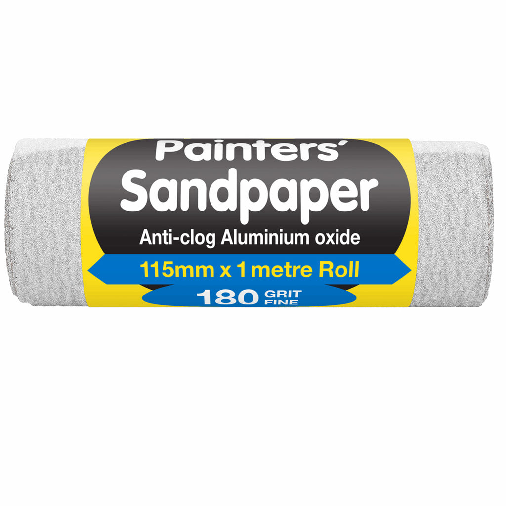 Uni-Pro Anti-Clog Sandpaper 1mt Rolls Aluminium Oxide - Box of 10