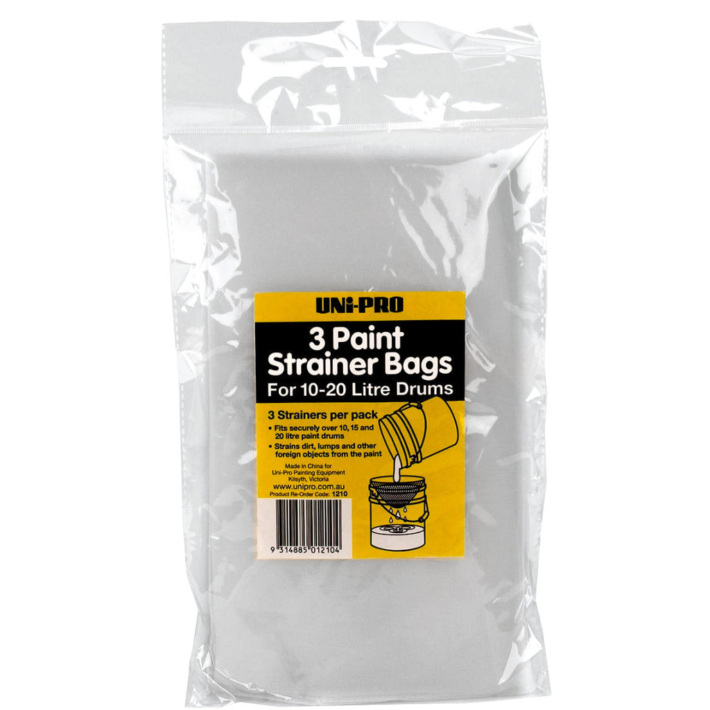 Uni-Pro 3 Paint Strainer Bags - Box of 6