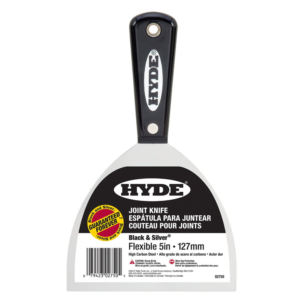 Hyde Flexible High Carbon Steel Black & Silver Joint Knife