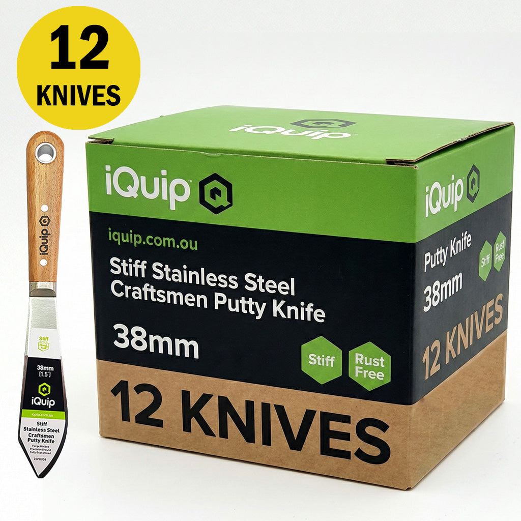 iQuip Craftsmen Rosewood Handle Putty Knife