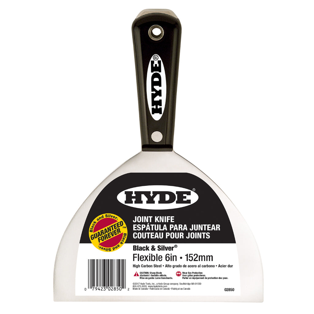 Hyde Flexible High Carbon Steel Black & Silver Joint Knife