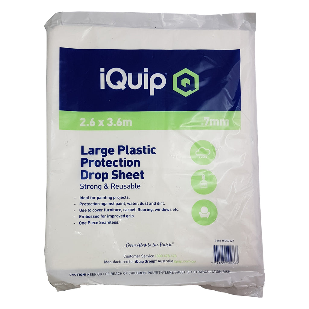 iQuip Plastic Drop Sheet