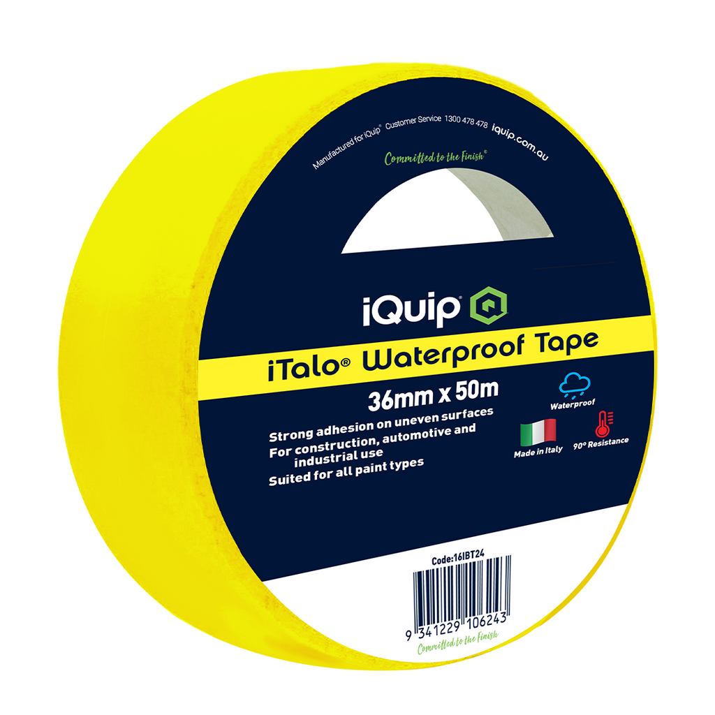 iQuip Italo Yellow Waterproof Masking Tape Range