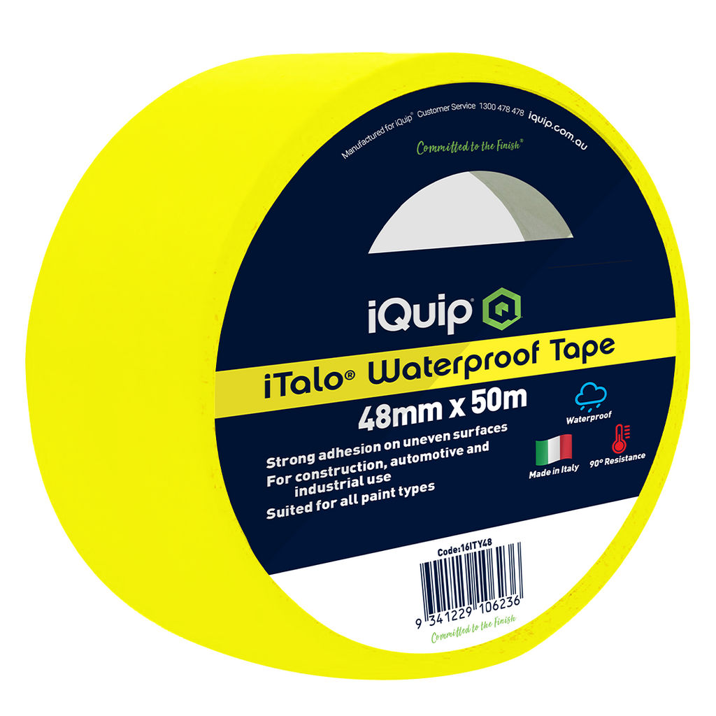iQuip Italo Yellow Waterproof Masking Tape Range