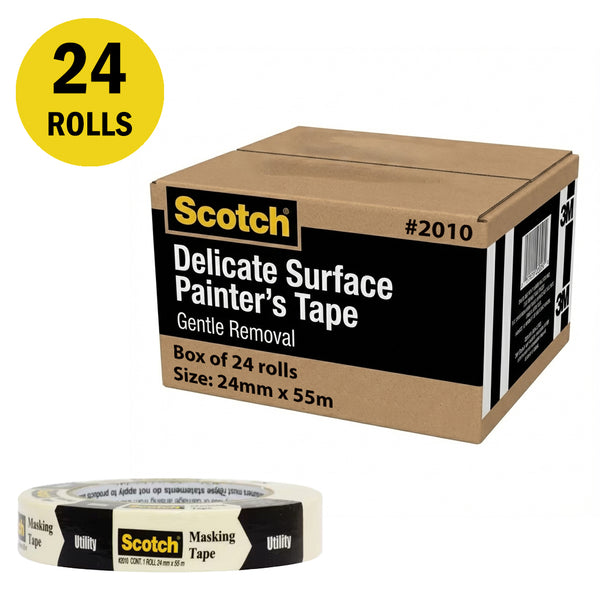 3M 2010 Beige Masking Tape 24mm x 55m