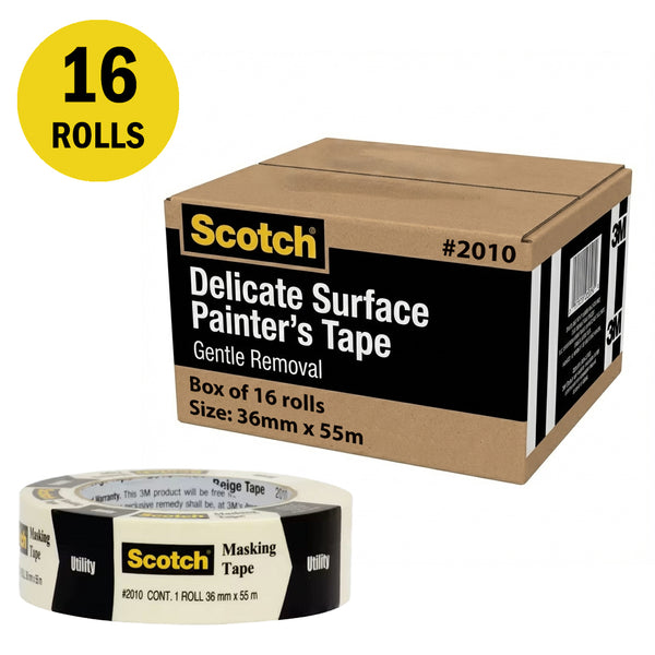 3M 2010 Beige Masking Tape 36mm x 55m