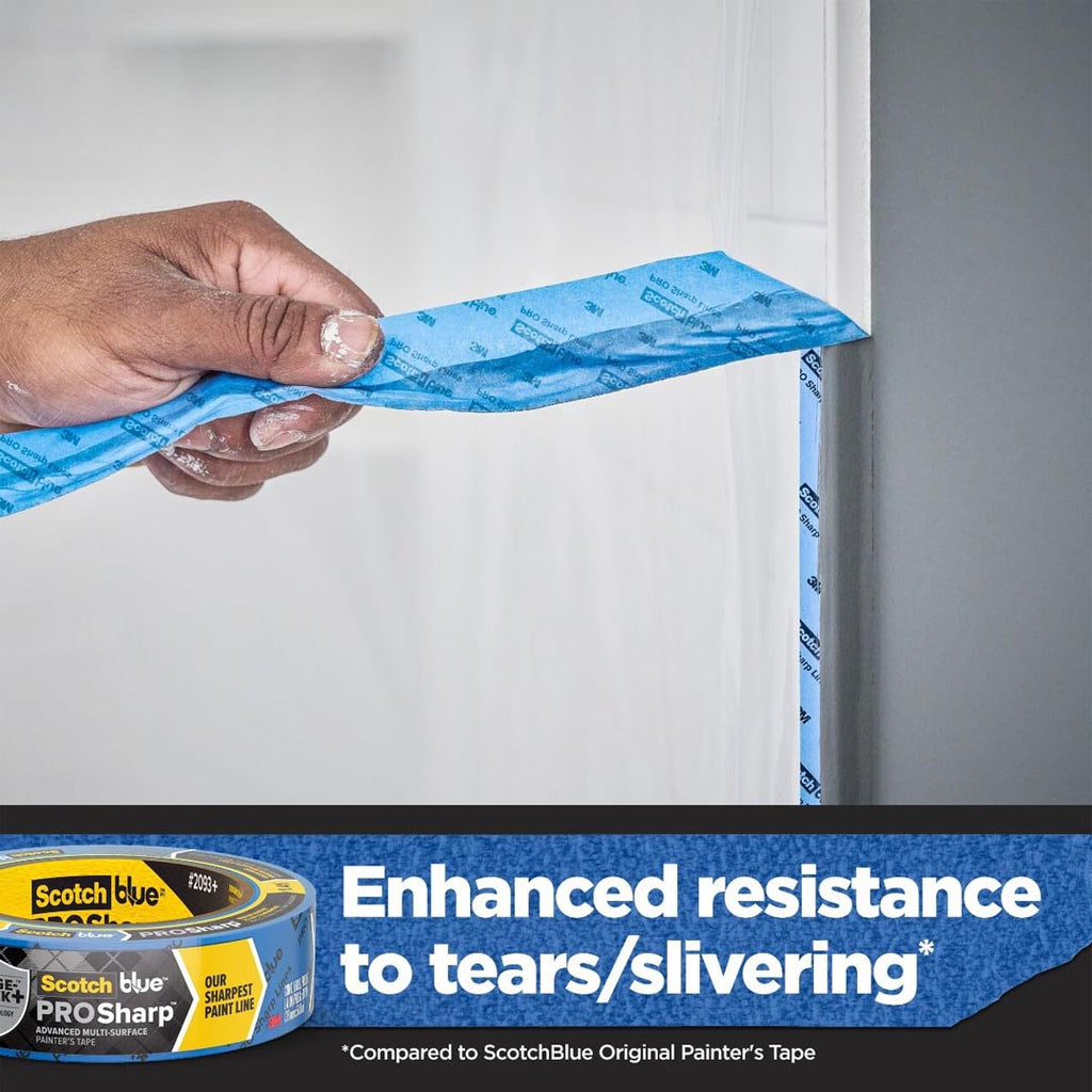 3M 2093 Blue PROsharp Masking Tape / Sold by Box