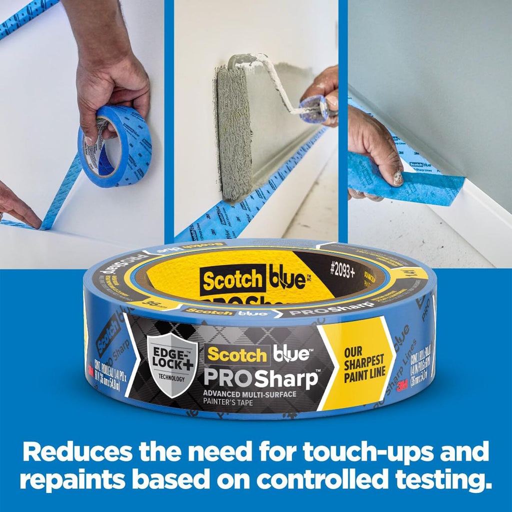 3M 2093 Blue PROsharp Masking Tape / Sold by Box