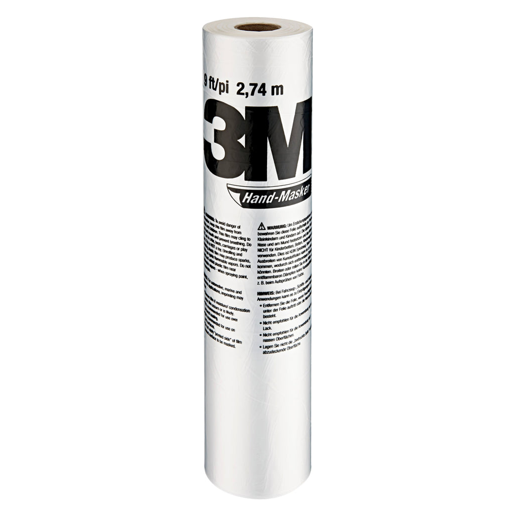 3M Hand-Masker CP9 pre-folded contractor's plastic roll 9ft for large areas