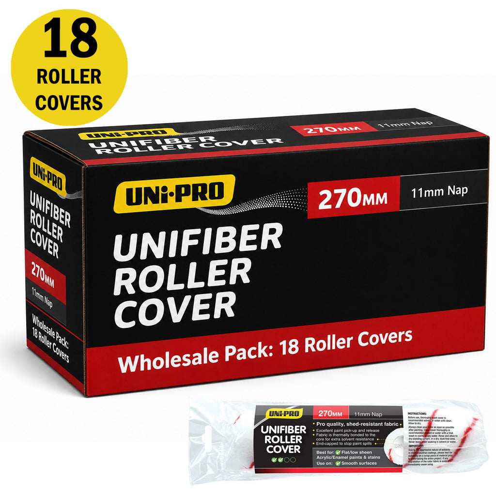 Uni-Pro UniFibre 11mm 230/270mm Roller Cover - Sold by Box