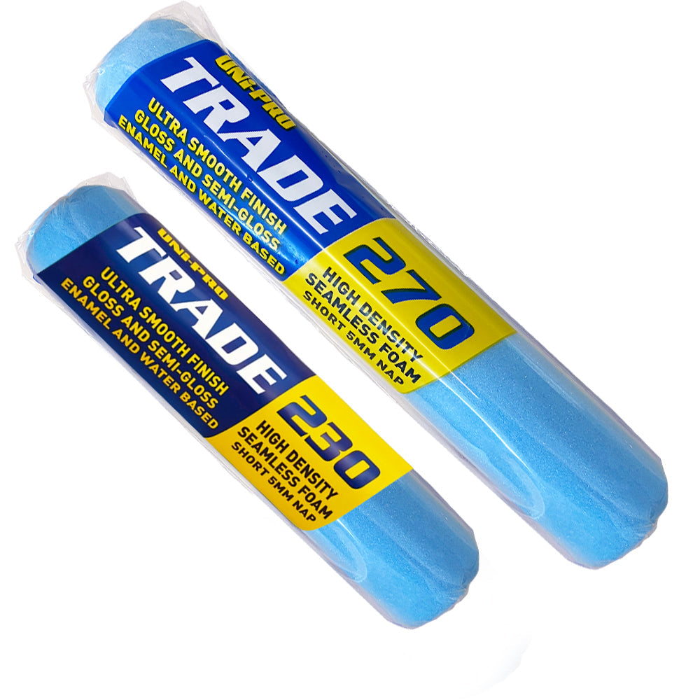 Uni-Pro Trade Seamless Foam Roller Covers 230mm/270mm - Box of 6/8