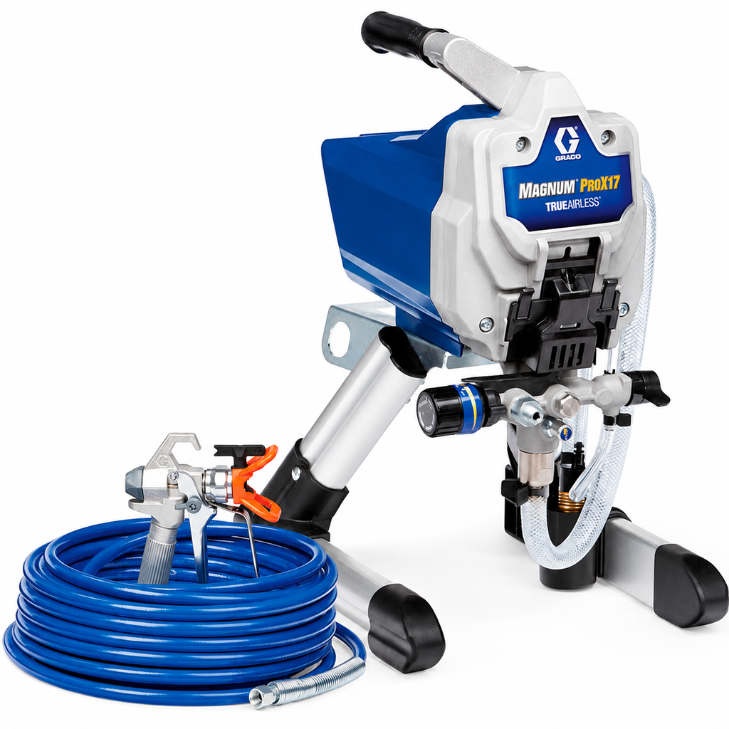 Graco Magnum ProX17 Electric Airless Paint Sprayer (17H203) Stand With Value Pack
