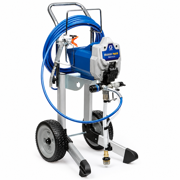 Graco Magnum ProX19 Electric Airless Paint Sprayer Hi Boy with Value Pack