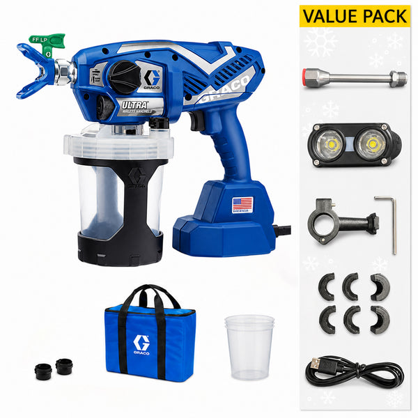 Graco Ultra Corded Airless Handheld Sprayer with Value Pack