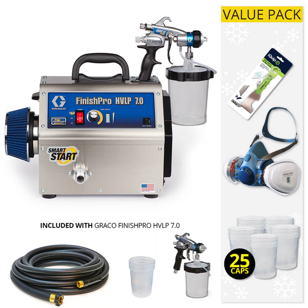 Graco FinishPro HVLP Sprayers Range with Value Pack