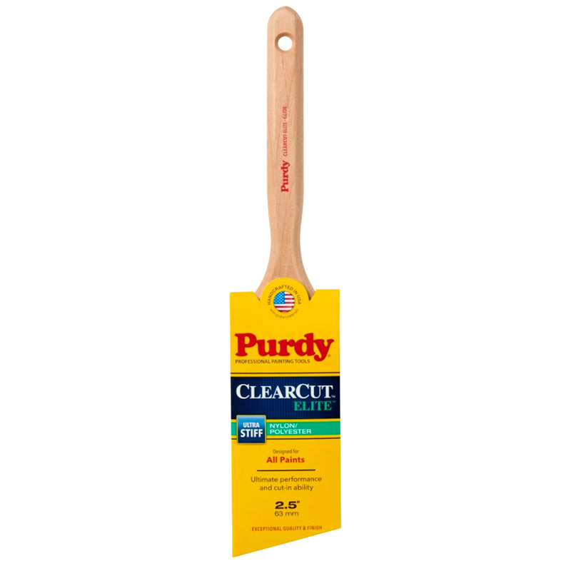 Purdy Clearcut Elite Brush Ultra Stiff 2.5 INCH - 63MM