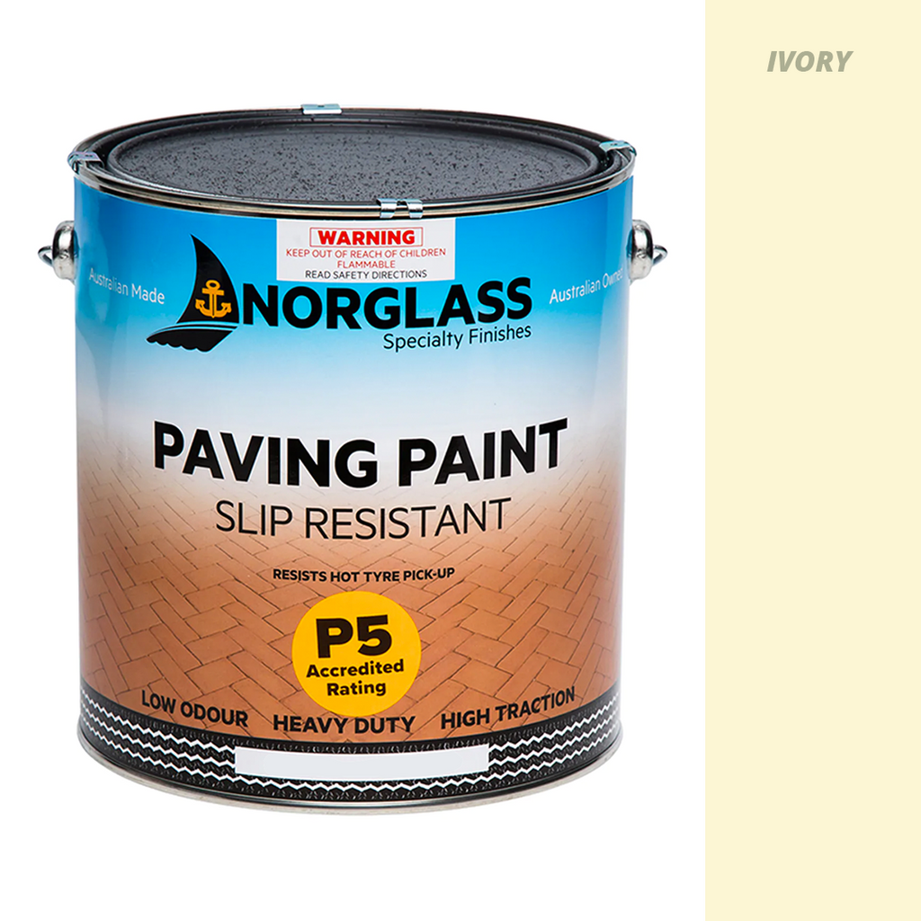 NORGLASS Slip Resistant Paving Paint - Low Sheen - 4L