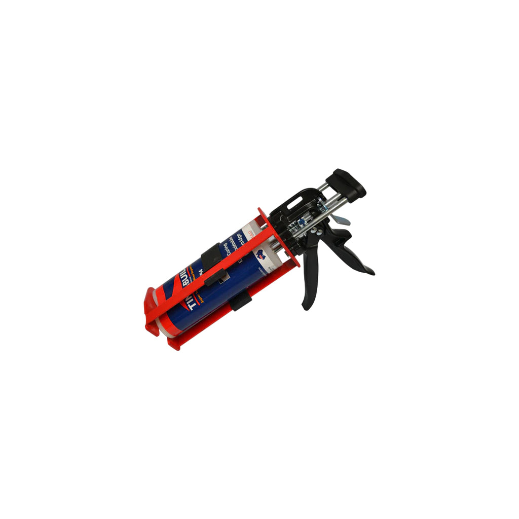iQuip Timbabuild extrusion tool loaded with dual component epoxy cartridge