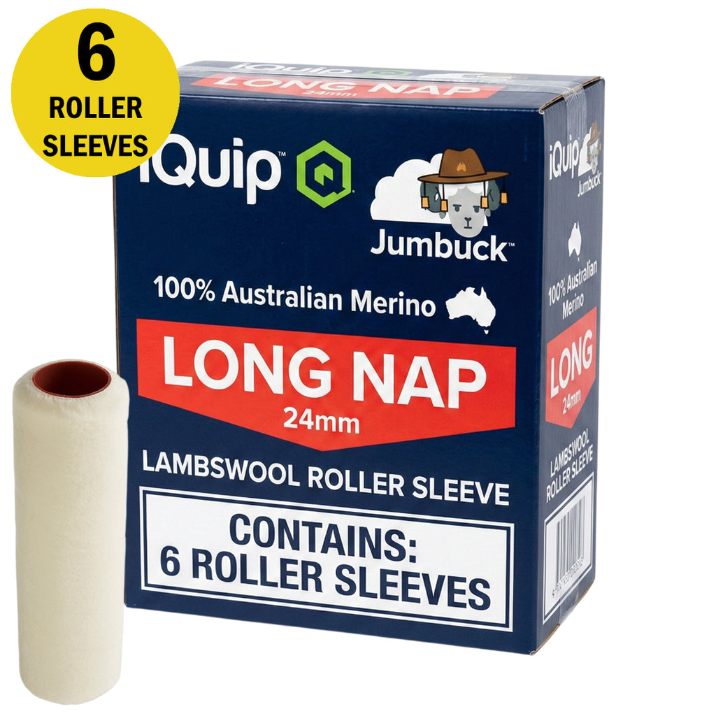 iQuip Jumbuck - Lambswool Roller Sleeve Long Nap 24mm