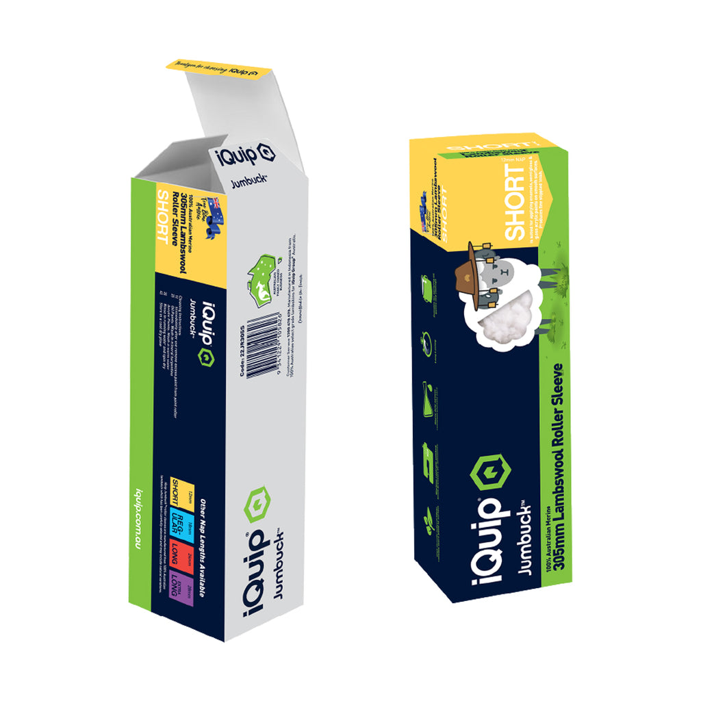 iQuip Jumbuck - Lambswool Roller Sleeve Short Nap 12mm