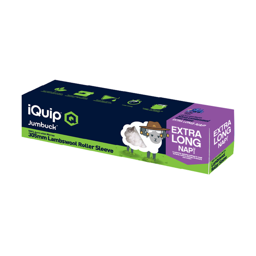 iQuip Jumbuck Lambswool Roller Sleeve Extra Long Nap 26mm